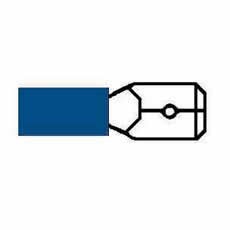 0-001-13 - Blue Pre-Insulated Blade Terminals - 6.30mm