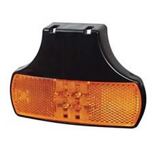 0-171-61 - Amber LED Marker Lamp with bracket